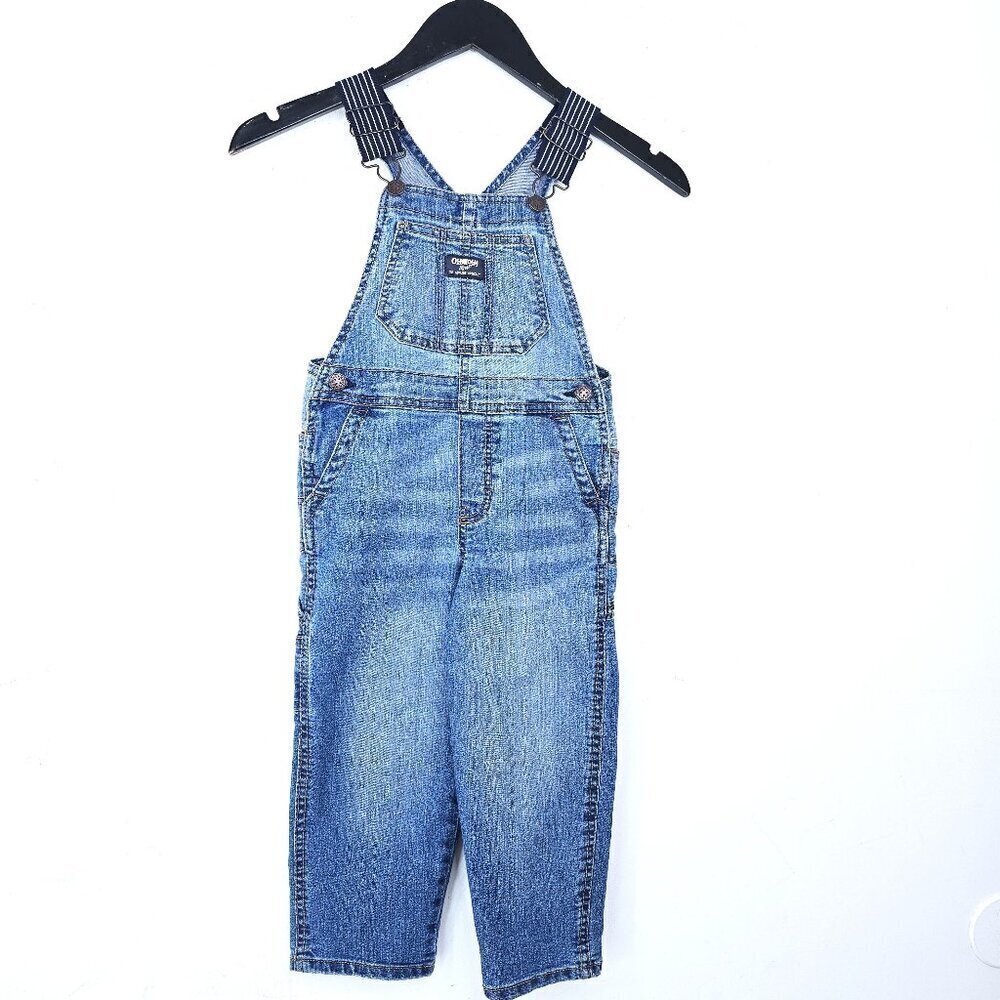 OSh Kosh Indigo Denim Vestback Overalls Jumper